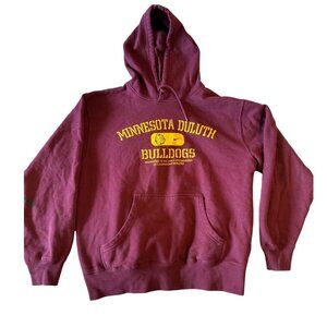 Nike Minnesota Duluth Bulldogs Hoodie Maroon College Sweatshirt